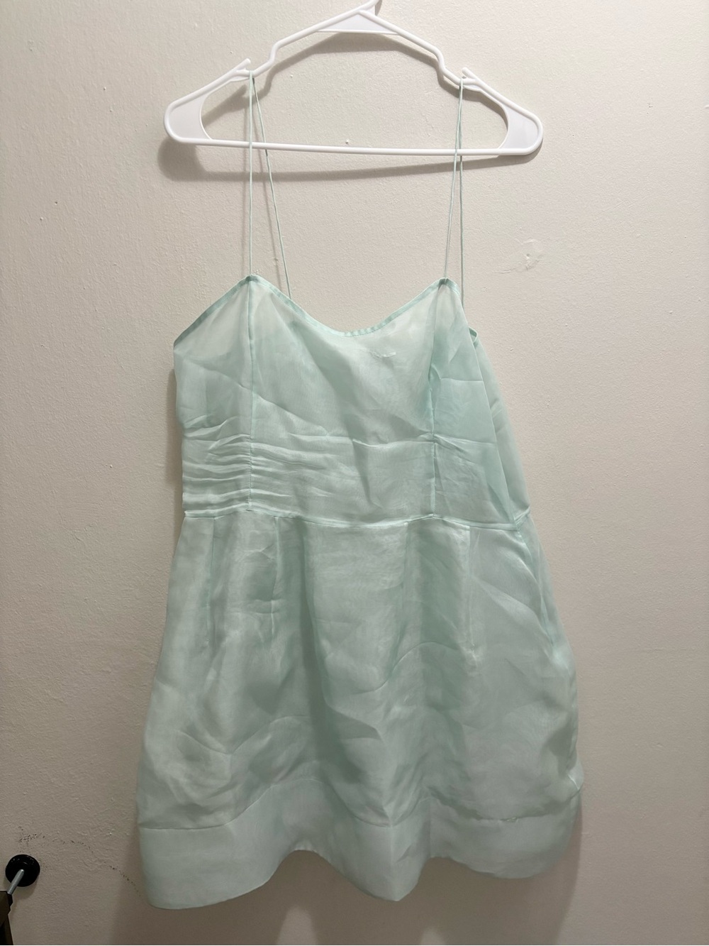 Oscar de la Renta Sheer Camisole Dress